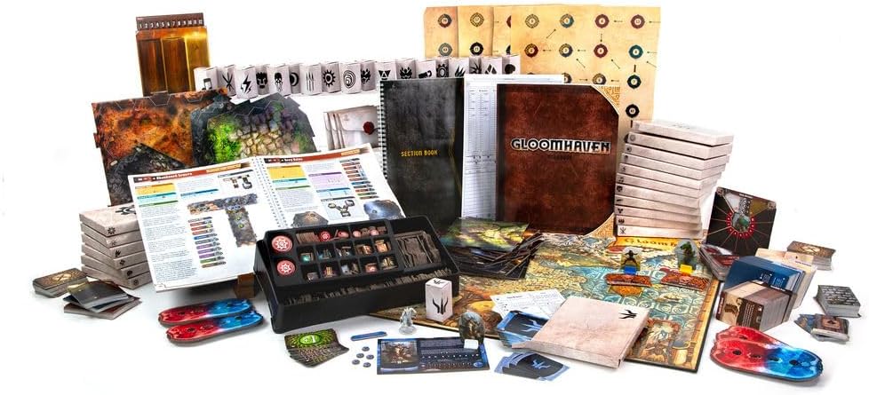 Cephalofair Games - Gloomhaven 2e édition - Jeu de société - 14 Ans et Plus - 1 à 4 Joueurs - 30 Minutes de Temps de Jeu Deuxième édition