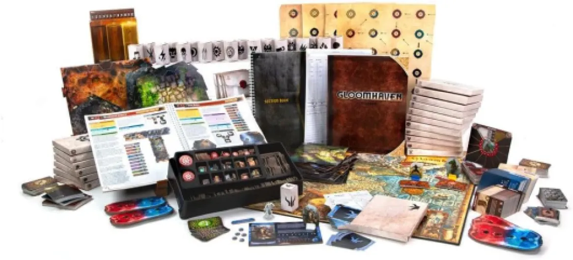 Cephalofair Games - Gloomhaven 2e édition - Jeu de société - 14 Ans et Plus - 1 à 4 Joueurs - 30 Minutes de Temps de Jeu Deuxième édition