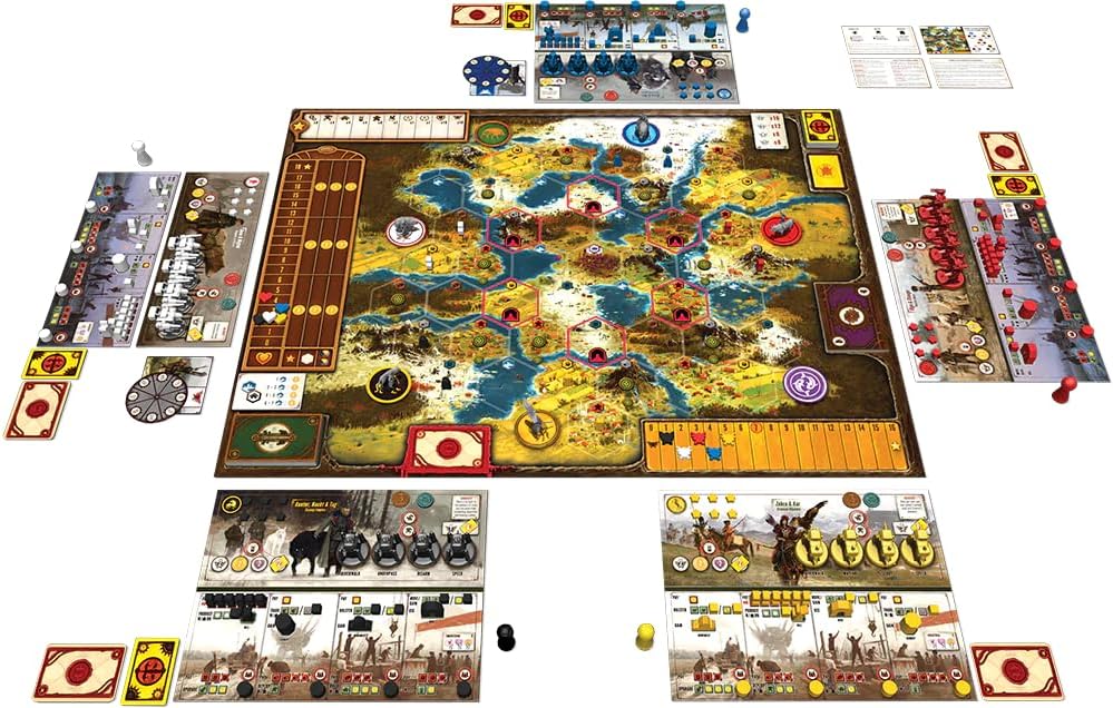 Stonemaier Games , Scythe , Board Game , Ages 14+ , 1-5 Players , 90-115 Minutes Playing Time Scythe - Jeu de société