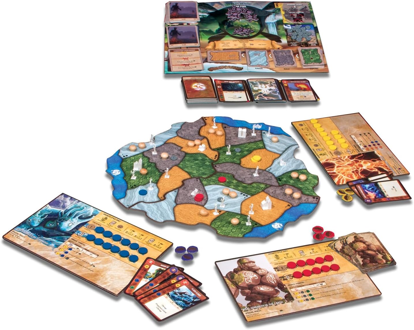 Jeu de société Spirit Island Core de Greater than Games (version anglaise) Jeu de société Simple